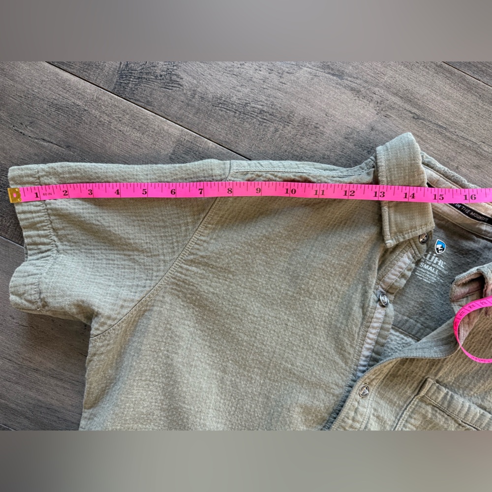 KÜHL Men's Short Sleeve Button Up - Picture 9 of 9